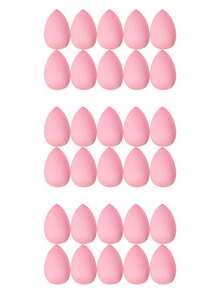 10/30/100pcs Mini Makeup Sponges, Makeup Blenders For Liquid, Cream, Powder Products, Smooth Makeup Application, Multi-Color Makeup Sponges, Latex-Free, Suitable For All Skin Types Creams And Foundations, Cosmetics, Affordable Price, Room Decor, Vanity, Travel, Bedroom, Makeup Accessories, Powder Puffs, Makeup Sponges, Powder Puffs, Makeup Sponges, Affordable Price, Christmas Gift, Cosmetics, Makeup Tools, Cheap Goods, Gift, Women Gift, Christmas Gift - Pink - View 4