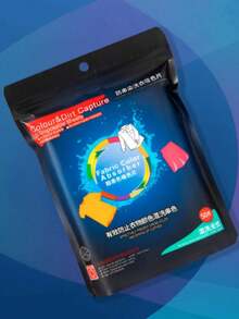 1 Pack 50pcs Color Absorbing Sheets 30/10/240/480pcs, Anti-Color Bleeding Anti-Dyeing Clothing Color Absorbing Sheets New And Old Packaging Randomly Shipped - White - View 7