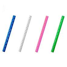 12 Clips Reflectantes para Rayos de Bicicleta Ultra Brillante 360º - Rosa - Ver 4