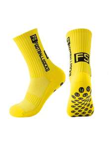 1/5 Paar Herren Anti-Rutsch Sport Socken mit Grip Punkten, geeignet für Fitness & Training, empfohlene Größe 36-42 - Verschiedenfarbig - Übersicht 15