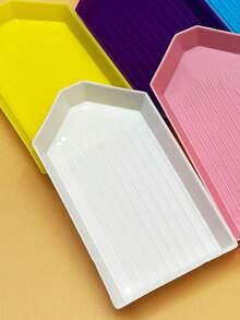 6个装钻石画收纳托盘，水钻托盘，适用于整理珠子和水钻，可用于5D钻石画创作 - 彩色 - 查看 4