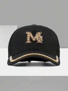 1 pieza Gorra de béisbol casual y minimalista ajustable para mujer - Beis - Ver 11