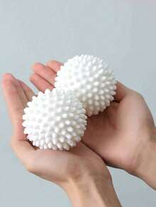 1pc Reusable Laundry Washing Ball - Rubber Material, Stain Removal & Lint Remover, Clothes Specific, No Power Needed, Essential Household Cleaning Item, Fabric Softener Dryer Ball, Reduces Wrinkles & Static, Prevents Tangling In Home & Laundromat, No Electricity Required, Suitable As Toy For Cats & Dogs, Great Gift For Mother's Day, Valentine's Day, Friends, Moms, Girlfriends, Random Color & Style - Multicolor - View 7