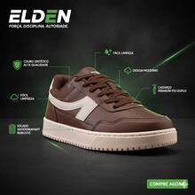 Men's Casual Street Skate Original Sneakers Comfortable And Durable R1452 - 咖啡棕 - 查看 3