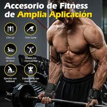 Ganchos de Levantamiento de Pesas 2Pzs, Straps Ganchos con Muñequera para Gym Prevención de Lesiones,Straps para Gym con Ajustable de  Antideslizante para  de Ejercicio,36984814 - Multicolor - Ver 2