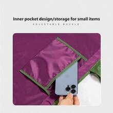 大号抽绳超市购物袋，时尚单肩包，可折叠便携手提袋，杂货袋，防水