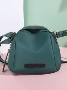 女士大容量布艺单肩包，新款时尚单肩包，女士休闲双肩包，中年妈妈包，女士包，斜挎包，新款大号包，布包，单肩，大容量，时尚妈妈包，适合通勤、旅行和旅游 - 彩色 - 查看 4