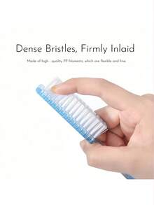 10pcs Nail Brushes With Handles, For Cleaning Fingernails And Toenails