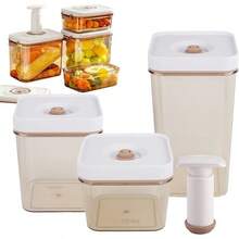 Contenedores de Almacenamiento de Cocina - Envases Conservación al Vacío - Tarro Sellado para Refrigerador y Apta para Microondas para Congelador, Despensa, Tentempié, Hogar, Restaurante y - B - Ver 11