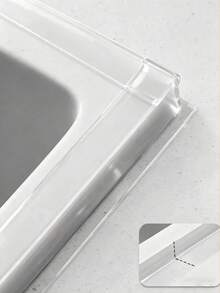 1 Roll Transparent PVC Waterproof Anti-Mold Sealing Tape, Suitable For Kitchen Countertops And Edges - High Adhesiveness, Easy To Apply Sealing Strip For Kitchen Countertops, Sinks, Bathtubs, Bathroom Showers, Toilets, Floors, Wall Edges, Home Bathroom Decor And Autumn Decor. - Adhesive Tape - View 6