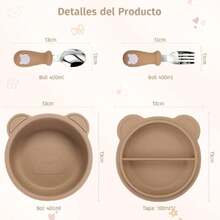 Disposable Tableware Sets - Beige - View 2