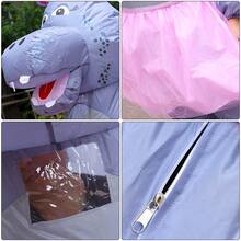 Adult Funny Inflatable Hippopotamus Costume, Party Role Play Prop, Walking Plush Doll Outfit, Gag Performance Attire