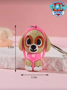 1pc/6pcs Paw Patrol Cartoon Decorations & Keychains, Can Be Hung On Bags Or Placed In Living Room And Bedroom, Multiple Colors Available, Including Chase, Skye, Rubble, Mao Mao Keychains, Paw Patrol Accessories, Suitable For Holiday Celebrations, Halloween, Christmas, Birthday Parties To Create A Warm Atmosphere