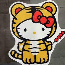 SANRIO 1块造型地毯（50*60厘米），多种可爱图案，厚实柔软，可用作入口、卧室、浴室的防滑垫，或用作客厅/梳妆台的装饰地毯，兼具实用吸水防滑功能，并散发着可爱少女气息。 - 彩色 - 查看 8