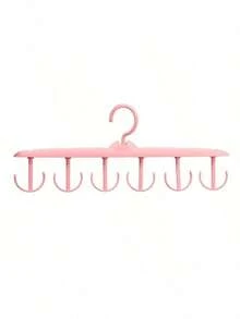 5pcs Rotating Hook Rack, Space Saving, Wavy Clothes Drying Rack, Multi-Functional Hanger, Suitable For Home/Dorm, Great Gift For Relatives, Family, Friends, Teachers, Classmates, Also Suitable For Travel, Outdoor Activities, Camping, Parties, Beach Vacations, Decoration, Storage & Organization, Can Hang Dresses, Pants, Shoes, Jeans, Boots, Skirts, Tops, Spring Minimalist Style, Summer - Multicolor - View 10