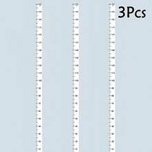 现代墙面高度测量卷尺 - 耐用PC材质，易读刻度，可书写且可重复使用，适用于房间和墙面装饰、家居装饰、装饰性测量工具、时尚设计、精确测量、现代装饰、高品质材料、DIY爱好者 - 彩色 - 查看 15