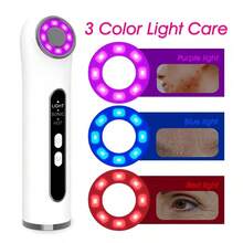 提拉射频面部按摩仪微电流紧致肌肤护理按摩美容仪电池容量500mAh - 白色 - 查看 6