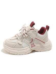 2026年秋季新款儿童时尚休闲轻便运动鞋，男女通用 - 白色 - 查看 8