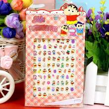 1 Set/1 Sheet Nail Stickers Cartoon Japanese Anime Cartoon Character Relief Nail Stickers Waterproof Nail Stickers, Cute And Beautiful, A Gift For Friends, Creating A Sense Of Surprise, Good-Looking And Affordable, New Year's Gift, Valentine's Day Gift, Easter Gift(Stochastic Style) - Multicolor - View 16