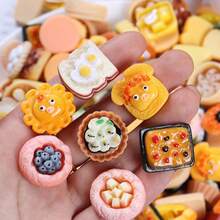 100pcs/50pcs/30pcs/10pcs/5pcs/1pc Mini Bread Cake Dessert Food Toys, Realistic Dessert Food, Dollhouse Decor Accessories, DIY Food Toys, Party Favors, Holiday & Birthday Small Gifts - Multicolor - View 13