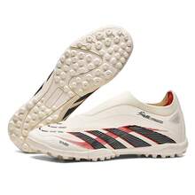 男士足球鞋、女士足球鞋、男女通用款、成人轻便足球训练鞋、草地户外运动鞋、室内五人制足球鞋、人造草足球鞋、橄榄球鞋、乒乓球鞋、羽毛球鞋 - 香檳色 - 查看 3