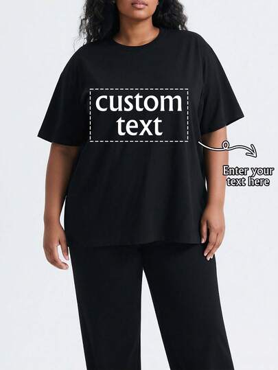 Custom Personalized Fit For Good Times! Easygoing Plus Size Tee In Rich Colors (Wine, Moss, Slate) For Casual Fridays, Weekend Brunches & Relaxed Hangouts.Your Custom Summer Essential! Breathable & Flattering Plus Size T-Shirt For Barbecues, Road Trips, Park Days & All Sunny Adventures.