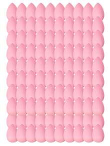 10/30/100pcs Mini Makeup Sponges, Makeup Blenders For Liquid, Cream, Powder Products, Smooth Makeup Application, Multi-Color Makeup Sponges, Latex-Free, Suitable For All Skin Types Creams And Foundations, Cosmetics, Affordable Price, Room Decor, Vanity, Travel, Bedroom, Makeup Accessories, Powder Puffs, Makeup Sponges, Powder Puffs, Makeup Sponges, Affordable Price, Christmas Gift, Cosmetics, Makeup Tools, Cheap Goods, Gift, Women Gift, Christmas Gift - Pink - View 5