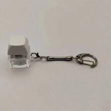 1pc 9-In-1 Keyboard Stress Relief Toy, Keyboard Stress Relief Keychain, Anti-Stress Keyboard Buttons, Finger Pressing Toy, Stress Relief Toy (Macaron, Morandi)