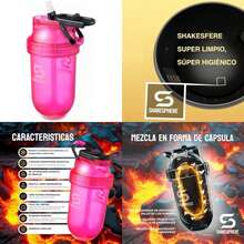 Botella Deportiva Shakesphere Mini Tritan Single Wall ()(Pink) - Multicolor - Ver 2