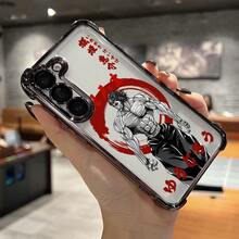 Personalidad Creativa de Alta Gama Estilo Japonés LujosoPatrón de anime de hombre musculosoFunda de teléfono adecuada paraparaSamsungparagalaxia25Borde24S23.S22.2120FE.20UltraA03A04E/M04.A05A064GA134GA154G/5GA255GA32 en español4G555GA03A04A05A12/M12.4GA135G/A04S.dieciséis4G/5Gtres cuadernos5G2020Mástres cuarenta y cuatro21FE.Nota20UltraMás4G5GMarco Electrochapado Cubierta Trasera Transparente Antigolpes - Colores mixtos - Ver 8