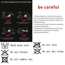 ideaCCSZ 5cm Thick Adhesive Bra, Invisible Bra, Bust Enhancing, Push Up, Shaping Small Bust Strapless Bra, Enhancing Cleavage, Suitable For Strapless Dresses, Evening Gowns, Wedding Dresses, Super Lifting Push-Up Bra - Multicolor - View 11