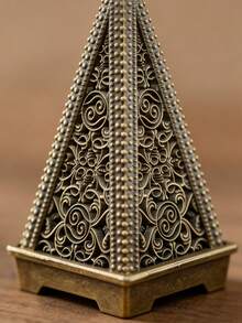 1 Chân đốt hương hình chùa dưới ánh trăng, làm bằng hợp kim, thiết kế cổ điển, thích hợp cho phòng thiền, phòng trà, phòng khách, lối vào, nhà vệ sinh. Món quà hoàn hảo cho lễ Phục sinh, Halloween, Giáng sinh, Lễ Tạ ơn. Chân đốt hương kiểu Trung Quốc, trang trí nhà cửa. - Nhiều màu - Xem 7