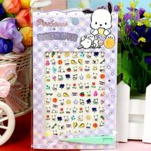 1 Set/1 Sheet Nail Stickers Cartoon Japanese Anime Cartoon Character Relief Nail Stickers Waterproof Nail Stickers, Cute And Beautiful, A Gift For Friends, Creating A Sense Of Surprise, Good-Looking And Affordable, New Year's Gift, Valentine's Day Gift, Easter Gift(Stochastic Style) - Multicolor - View 14