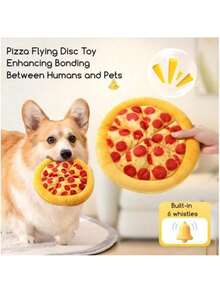 1pc Plush Dog Chew Doll, Dog Squeaky Doll, Soft Plush Pet Doll, Suitable For Small And Medium Dogs - Multicolor - View 4