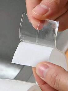 1 Roll Transparent PVC Waterproof Anti-Mold Sealing Tape, Suitable For Kitchen Countertops And Edges - High Adhesiveness, Easy To Apply Sealing Strip For Kitchen Countertops, Sinks, Bathtubs, Bathroom Showers, Toilets, Floors, Wall Edges, Home Bathroom Decor And Autumn Decor. - Adhesive Tape - View 7