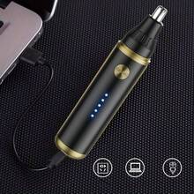 500mAh USB充电式电动鼻毛修剪器，无痛去除鼻毛、耳毛、眉毛和面部毛发，男女通用
