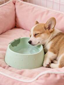 1个草莓宠物狗碗，防滑耐用，适用于小型犬和猫的宠物食品和水碗 - 100ml - 查看 3