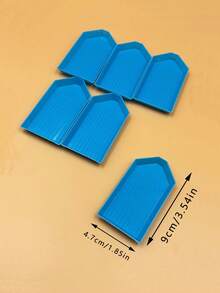 6个装钻石画收纳托盘，水钻托盘，适用于整理珠子和水钻，可用于5D钻石画创作 - 彩色 - 查看 12