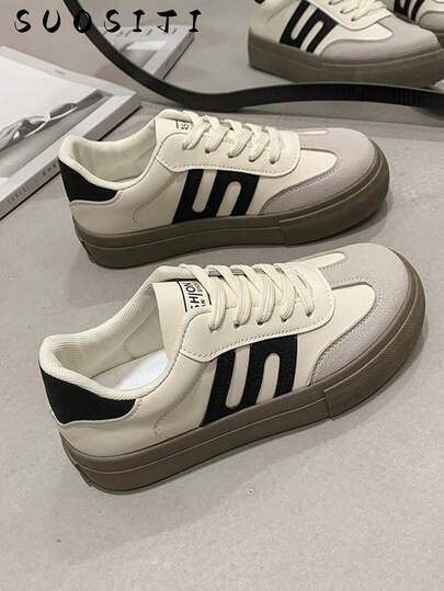 新款女士防滑平底休闲鞋