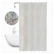 OISE ART STORE Tenda Per Doccia Vasca Da Bagno Astratto Riflessi Con 12 Ganci 240 X 180cm 87188 - - Multicolore - Visualizzare 1