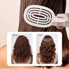 Self-Cleaning Hair Brush, Easily Detangles Hair, Unisex, Quick Drying, Quickly Untangles Hair, Self-Cleaning Brush, Women's Self-Cleaning Brush, Easy Cleaning Brush (Random Style) - Multicolor - View 4