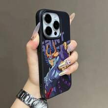 Funda de Premium Classic Anime Character Ikki para 17 16 15 14 Plus 13 12 11 Pro X XR XS, compatible, de cuero sintético suave, 17 17 - Negro - Ver 3