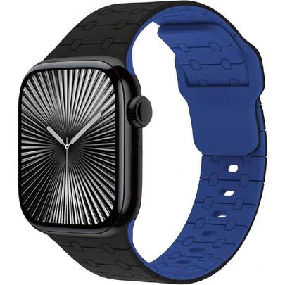 Deportiva Correa Silicona Compatible con Apple Watch 49mm 46mm 45mm 44mm 42mm 41mm 40mm 38mm,Pulsera Suave para  Ultra SE 3/2/1 Series 11 10 9 8 7 6 5 4 3 2 1,36979925