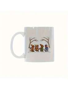 Emmet Otter Jug Band Christmas Nightmare Band 11oz White Ceramic Mug - Double-Sided Print Ideal Gift For Coffee And WateIt Is A Novel Customized Gift Water Mug Suitable For Both Men And Women. It Is Highly Suitable For Giving As A Gift On Valentine's Day, Mother's Day, Father's Day, Thanksgiving Day, Birthdays, And Anniversaries.Father's Day Gifts - 列印 - 查看 1