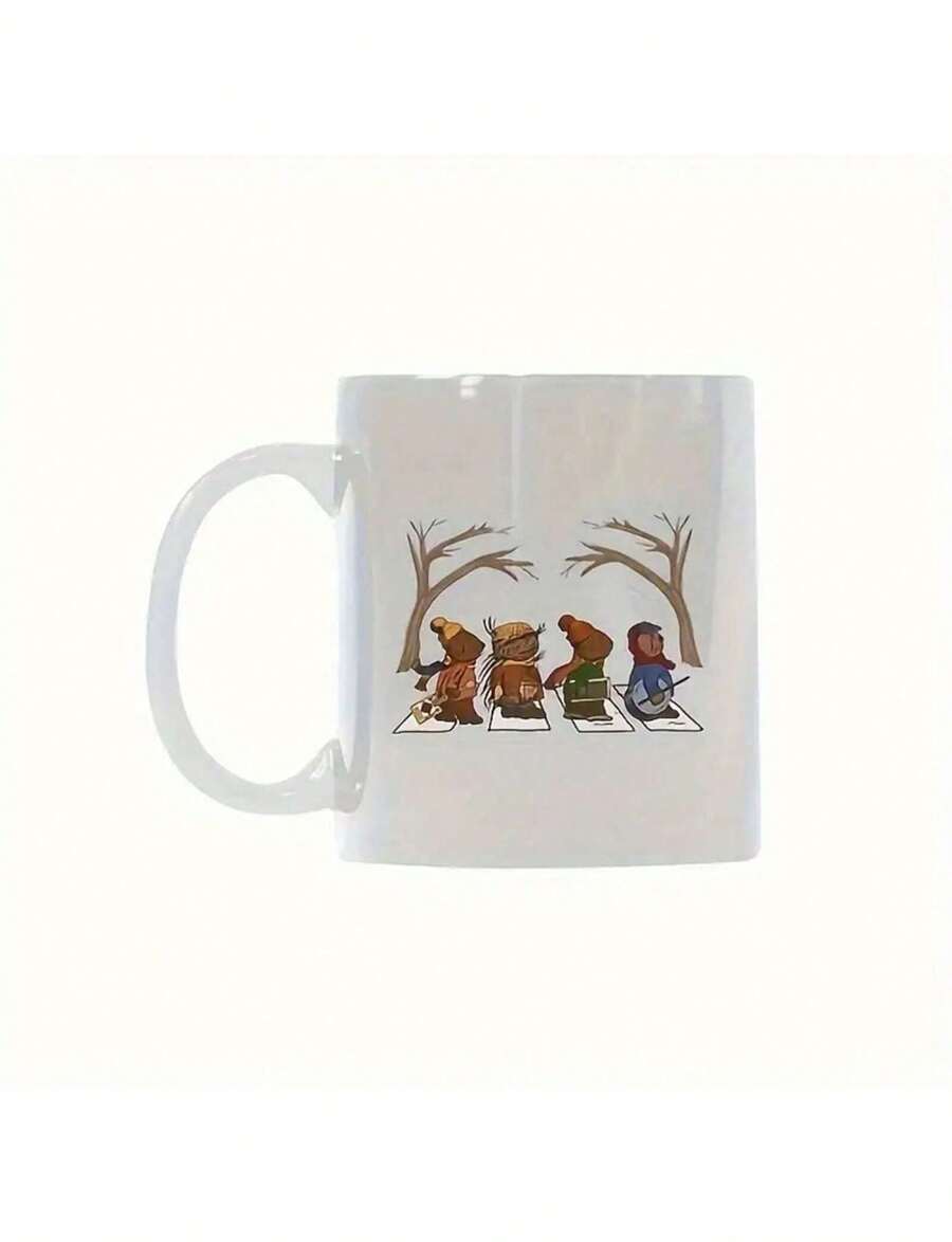 Emmet Otter Jug Band Christmas Nightmare Band 11oz White Ceramic Mug - Double-Sided Print Ideal Gift For Coffee And WateIt Is A Novel Customized Gift Water Mug Suitable For Both Men And Women. It Is Highly Suitable For Giving As A Gift On Valentine's Day, Mother's Day, Father's Day, Thanksgiving Day, Birthdays, And Anniversaries.Father's Day Gifts - 列印 - 查看 1