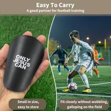 1 Pair Mini Football Training Shin Guards, Match Training Pads - Reusable, Comfortable Wear, Durable