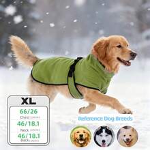 BJAYPET 带帽保暖内衬宠物卫衣，加厚保暖狗狗衣服，纯色，适合小型/中型/大型犬（四脚衣服请参考背长） - 彩色 - 查看 41