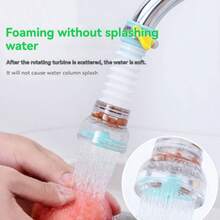 1/2/4pcs Faucet Shower Head Set, Portable Faucet Sink Hose Adapter, Handheld Shower Head, Suitable For Various Faucet Sizes, For Bathing, Pet Grooming, Vegetable Washing, Dog Shower, Beauty Products, Multi-Functional Faucet (Random Style Delivery) - Multicolor - View 4
