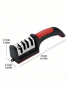 Ostrzałka do noży 1/2/3 szt. Profesjonalna, 4-stopniowa ostrzałka do noży, odpowiednia również do nożyczek. Wyposażona w węglik wolframu, diamentowe i ceramiczne kamienie ostrzące, odpowiednia do noży kuchennych. - Wielokolorowe - Zobacz 2