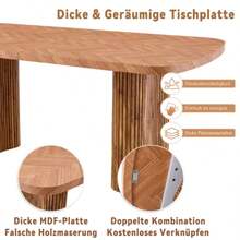 Dining Tables - Natural Wood - View 5
